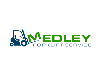 Medley Forklift Service logo design by zeta