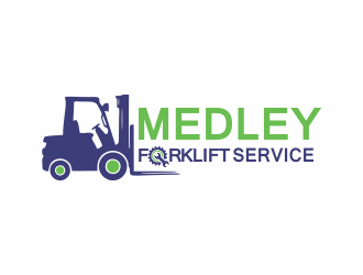 Medley Forklift Service logo design by kanal