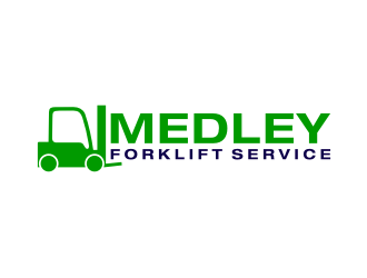 Medley Forklift Service logo design by nurul_rizkon