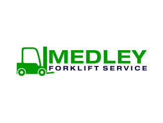 Medley Forklift Service logo design by nurul_rizkon