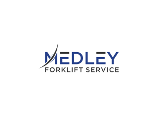 Medley Forklift Service logo design by uptogood
