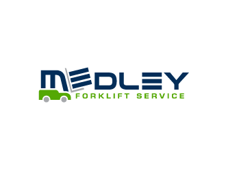 Medley Forklift Service logo design by Andri