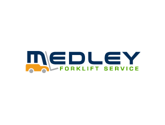 Medley Forklift Service logo design by Andri