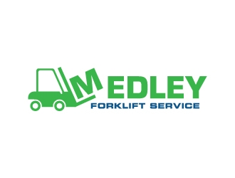 Medley Forklift Service logo design by zakdesign700