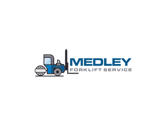 Medley Forklift Service logo design by vostre