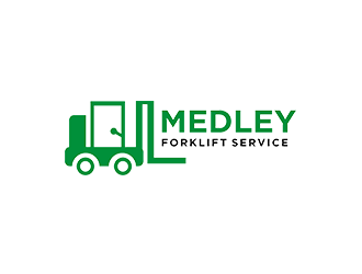 Medley Forklift Service logo design by EkoBooM