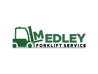 Medley Forklift Service logo design by afra_art