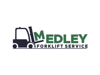 Medley Forklift Service logo design by afra_art