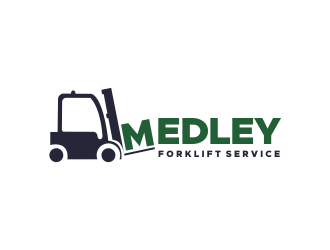 Medley Forklift Service logo design by afra_art