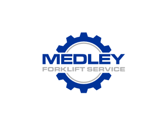 Medley Forklift Service logo design by vostre
