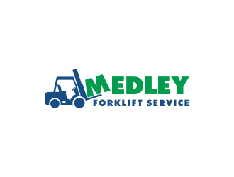Medley Forklift Service logo design by afra_art