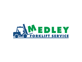 Medley Forklift Service logo design by afra_art