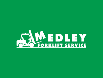 Medley Forklift Service logo design by afra_art
