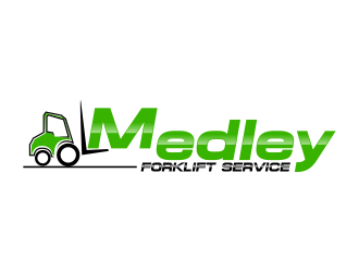 Medley Forklift Service logo design by qqdesigns