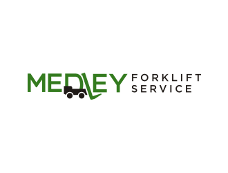 Medley Forklift Service logo design by Barkah