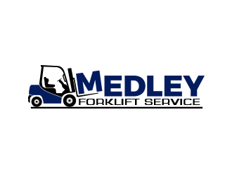 Medley Forklift Service logo design by scriotx