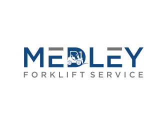 Medley Forklift Service logo design by ammad