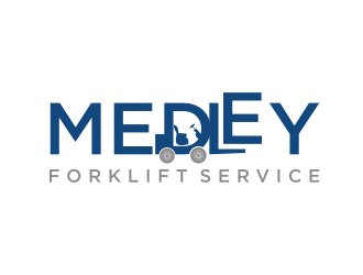 Medley Forklift Service logo design by ammad