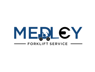 Medley Forklift Service logo design by ammad