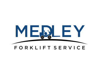 Medley Forklift Service logo design by ammad