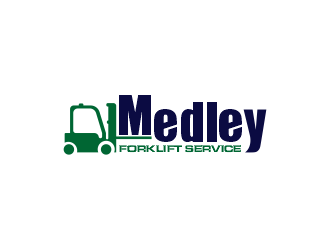 Medley Forklift Service logo design by SmartTaste