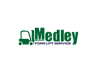 Medley Forklift Service logo design by SmartTaste