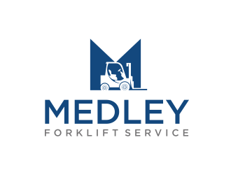 Medley Forklift Service logo design by ammad