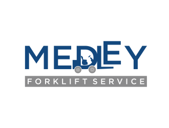 Medley Forklift Service logo design by ammad
