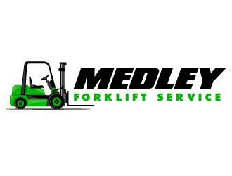 Medley Forklift Service logo design by PRN123