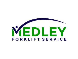 Medley Forklift Service logo design by nurul_rizkon