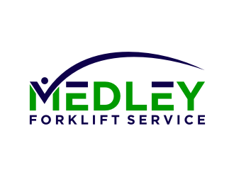Medley Forklift Service logo design by nurul_rizkon