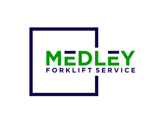 Medley Forklift Service logo design by nurul_rizkon