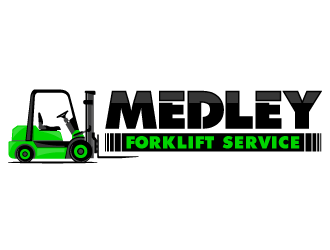 Medley Forklift Service logo design by PRN123