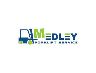 Medley Forklift Service logo design by tukangngaret