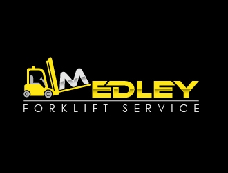 Medley Forklift Service logo design by pambudi