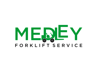 Medley Forklift Service logo design by ammad
