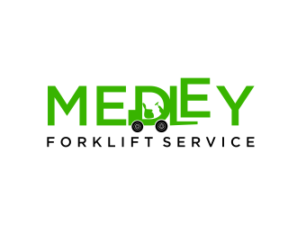 Medley Forklift Service logo design by ammad