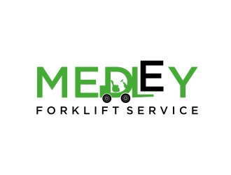 Medley Forklift Service logo design by ammad