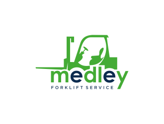 Medley Forklift Service logo design by ammad