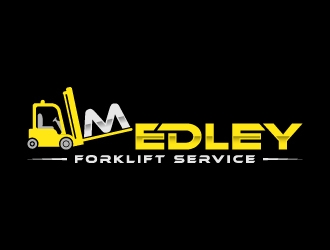 Medley Forklift Service logo design by pambudi