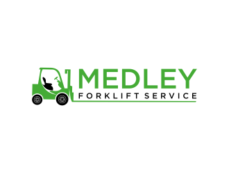 Medley Forklift Service logo design by ammad