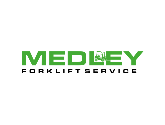 Medley Forklift Service logo design by ammad