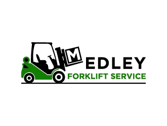 Medley Forklift Service logo design by udinjamal