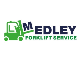 Medley Forklift Service logo design by Suvendu