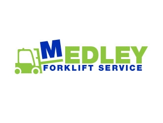 Medley Forklift Service logo design by Suvendu