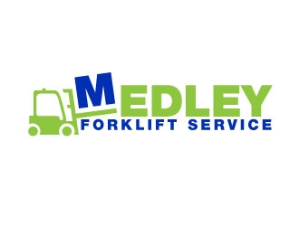 Medley Forklift Service logo design by Suvendu