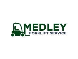 Medley Forklift Service logo design by twomindz