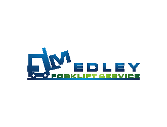 Medley Forklift Service logo design by febri