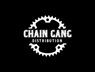 chain gang distribution logo design by Garmos