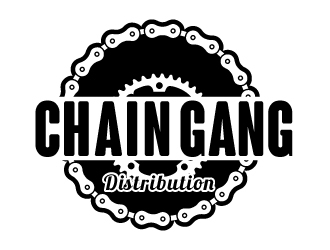 chain gang distribution logo design by uttam